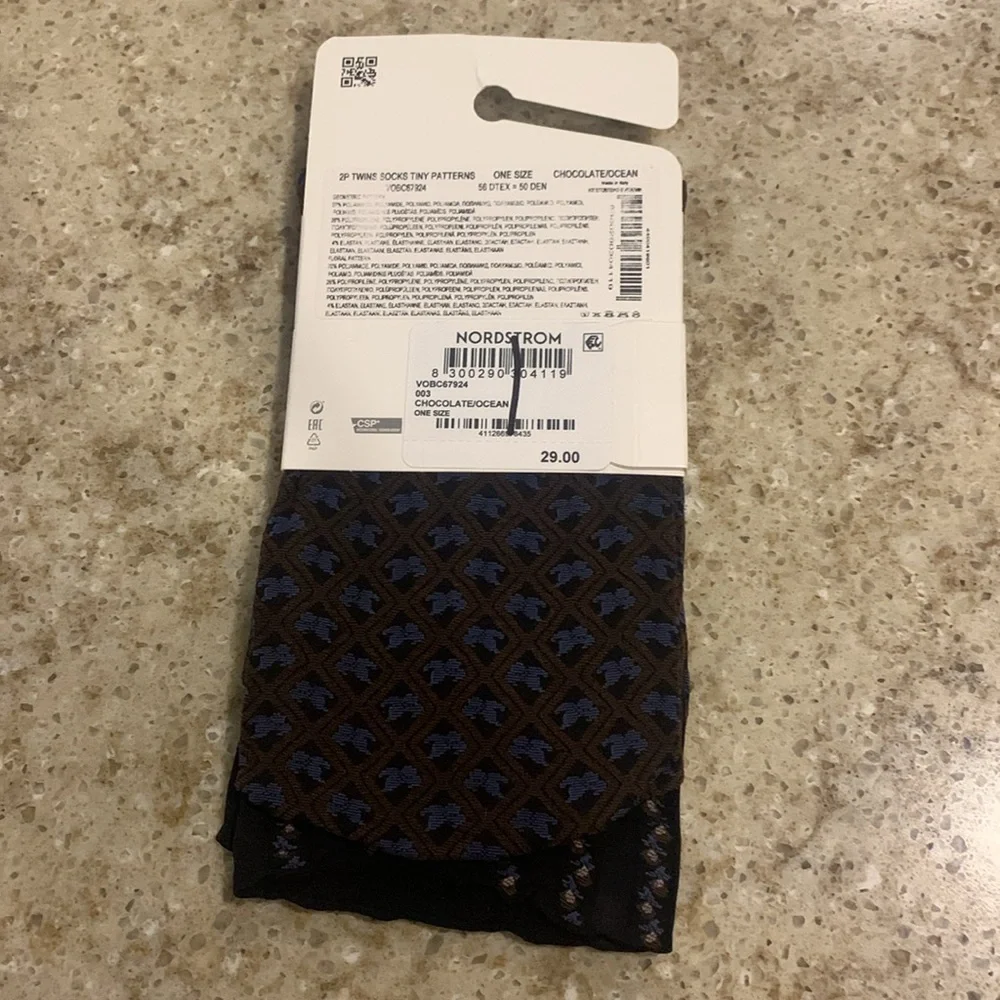NWT OROBLU 2 Pack Socks